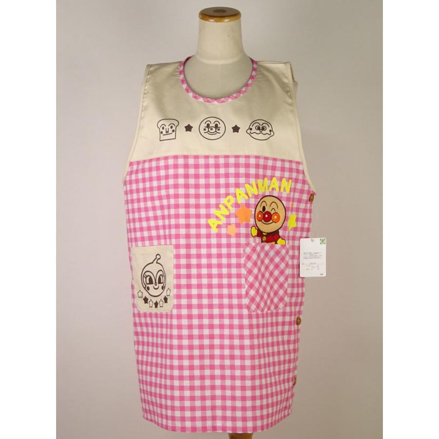 アンパンマン エプロン タバード型 レディース フリーサイズ オール