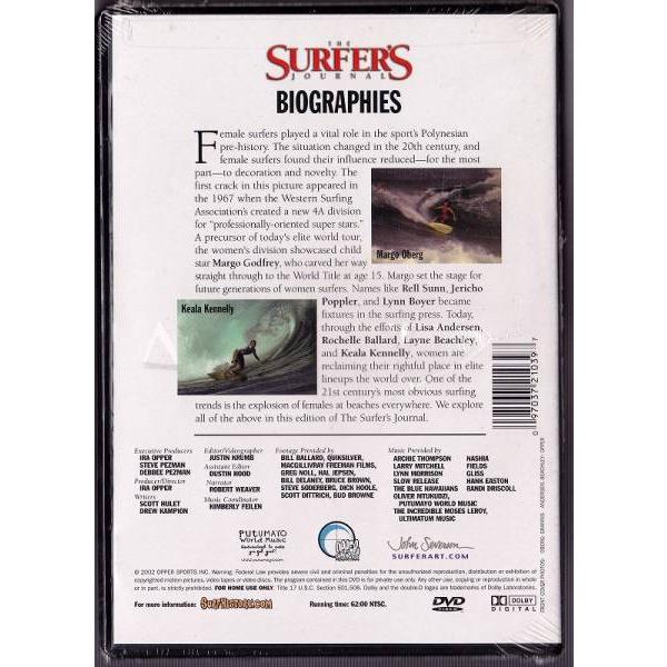 サーフDVD 【サーファーズ・マガジン グレート・オブ・ウィメンズ・サーファー】 Margo Oberg他 |  | 01