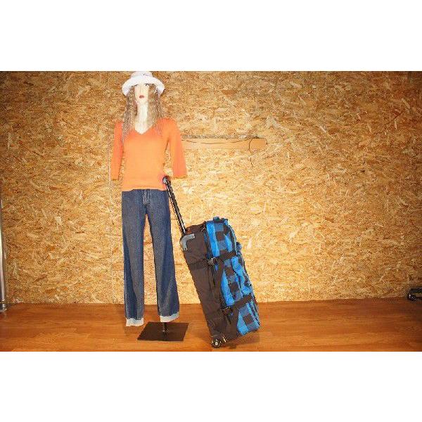 DAKINE：ダカイン 【SPLIT ROLLER-SM】 65L トラベルバッグ/キャリー/チェック×ブラック |  | 02