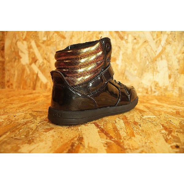 VISION：ヴィジョン 【M.L.K KID'S】 VKR-034 ●ブラック/ゴールド 16cm-23cm |  | 02