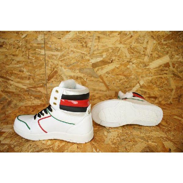 VISION：ヴィジョン 【M.L.K】 MCR-222 ●WHT/RED/GR 23cm-24.5cm |  | 02