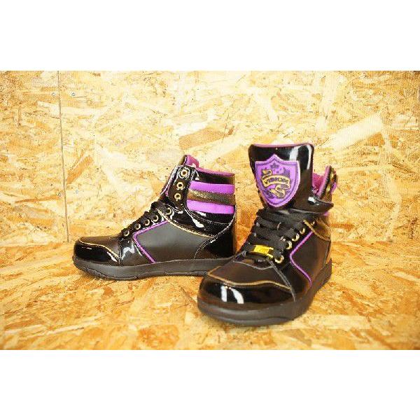 VISION：ヴィジョン 【M.L.K】 MCR-222 ●BLK/PPL 23cm-24.5cm |  | 01