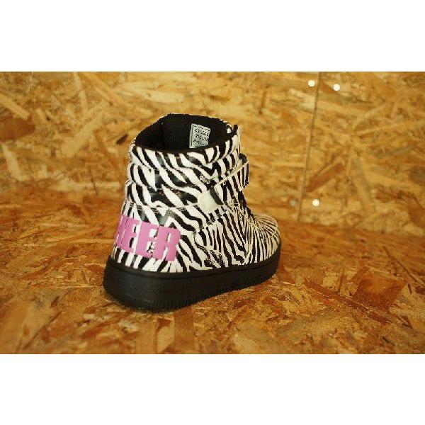 CHEER：チアー スニーカー●ゼブラ 21cm-25cm |  | 01