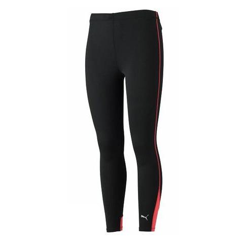 PUMA：プーマ　レディース Light Compression ロングタイツ　901433-07●ブラック/ティーベリー | PUMA