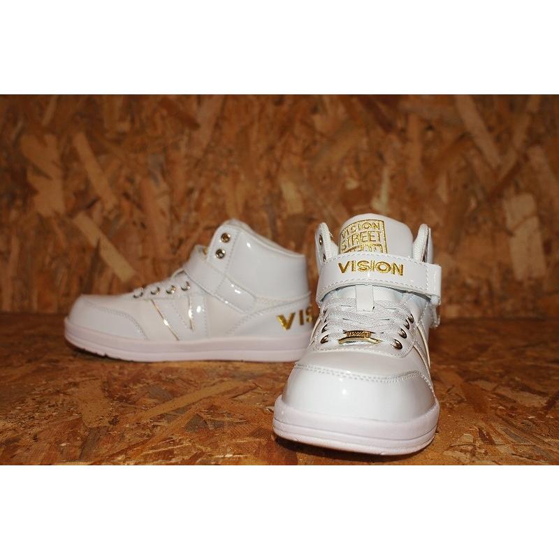 VISION：ヴィジョン 【BROOKLYNE KID'S 021】 VKO-501 ●ホワイト | VISION STREET WEAR | 03