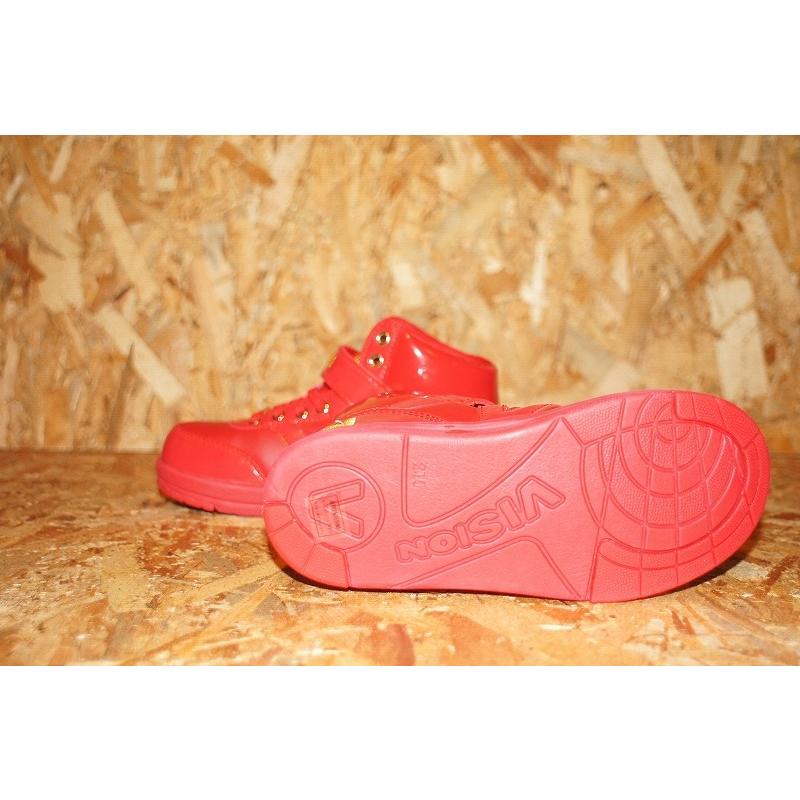 VISION：ヴィジョン 【BROOKLYNE KID'S 021】 VKO-501 ●レッド | VISION STREET WEAR | 04