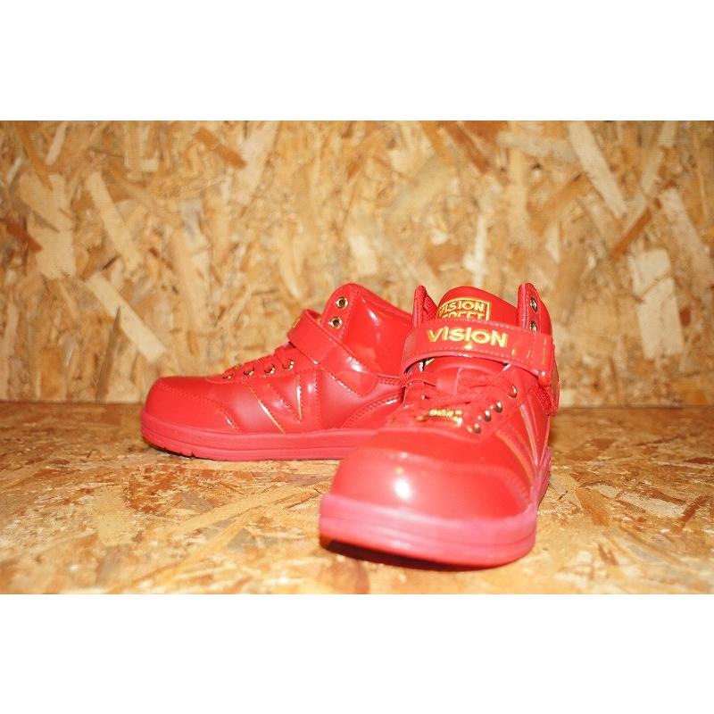 VISION：ヴィジョン 【BROOKLYNE KID'S 021】 VKO-501 ●レッド | VISION STREET WEAR | 05