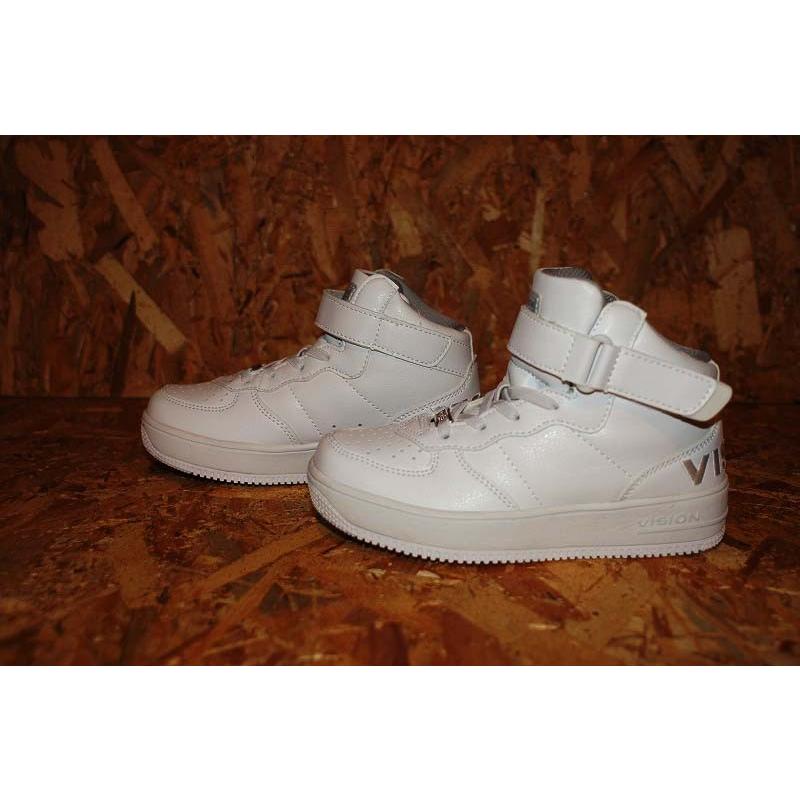 VISION：ヴィジョン 【MADISON HI】 VKO-502 ●オールホワイト | VISION STREET WEAR | 01