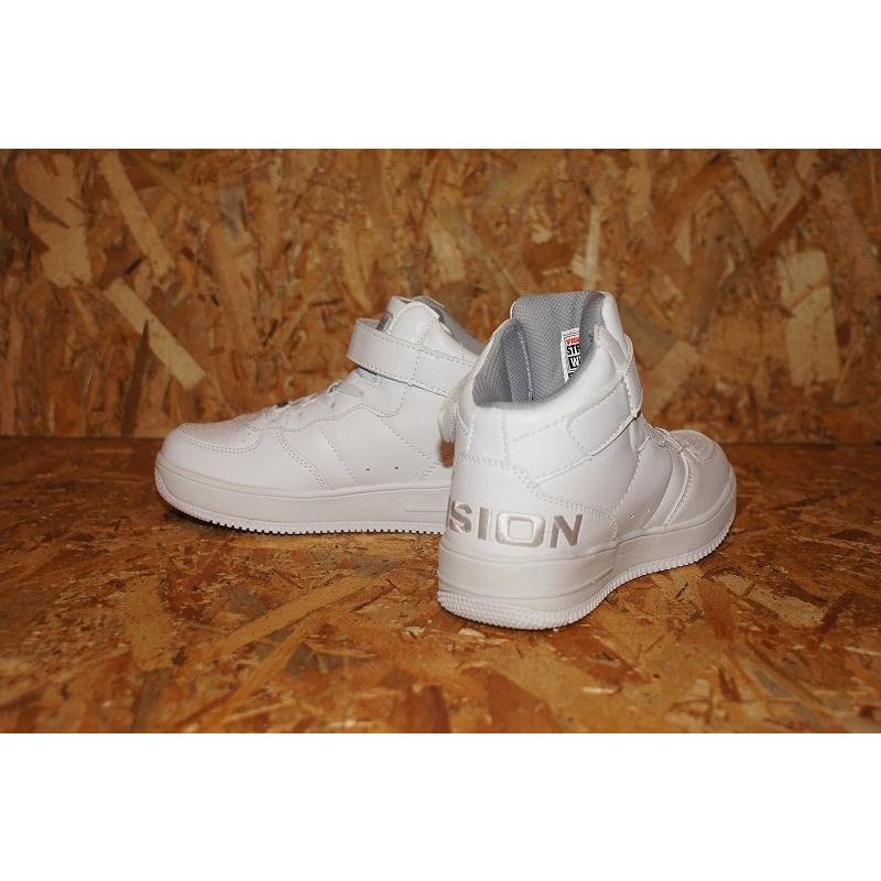 VISION：ヴィジョン 【MADISON HI】 VKO-502 ●オールホワイト | VISION STREET WEAR | 03