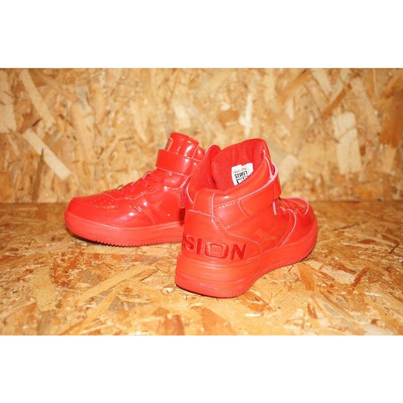VISION：ヴィジョン 【MADISON HI】 VKO-502 ●オールレッド | VISION STREET WEAR | 03