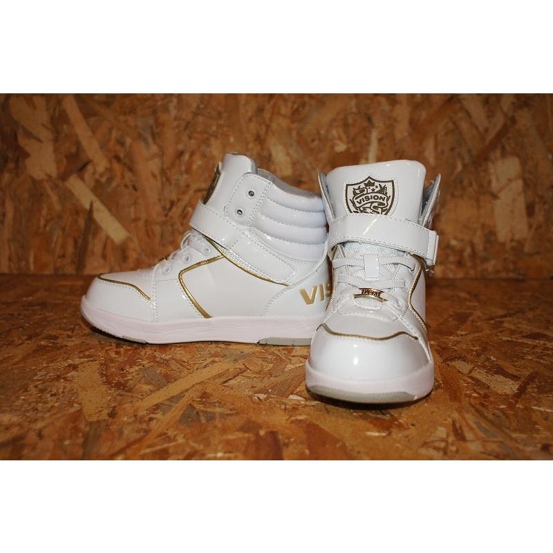 VISION：ヴィジョン 【M.L.K KIDS OG】 VKO-504 ●ホワイト/ゴールド | VISION STREET WEAR | 04