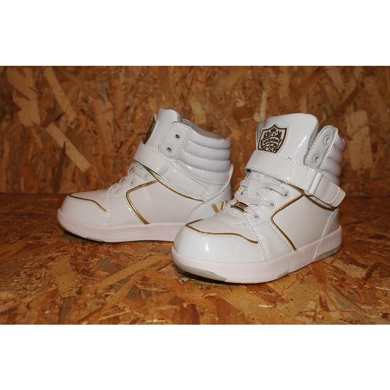 VISION：ヴィジョン 【M.L.K Jr. OG】 VKO-504J ●ホワイト/ゴールド | VISION STREET WEAR