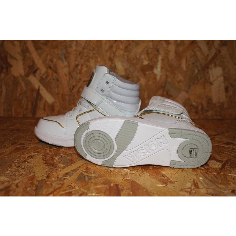 VISION：ヴィジョン 【M.L.K Jr. OG】 VKO-504J ●ホワイト/ゴールド | VISION STREET WEAR | 05
