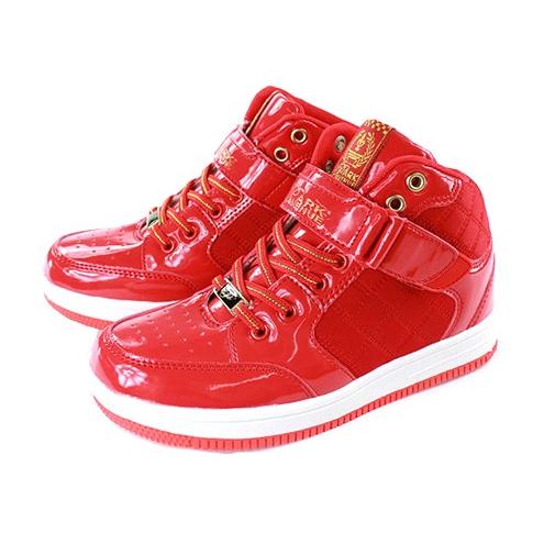 PARK AVENUE：パークアベニュー ハイカットスニーカー/シューズ/キッズ/ジュニア●RED（レッド） | 