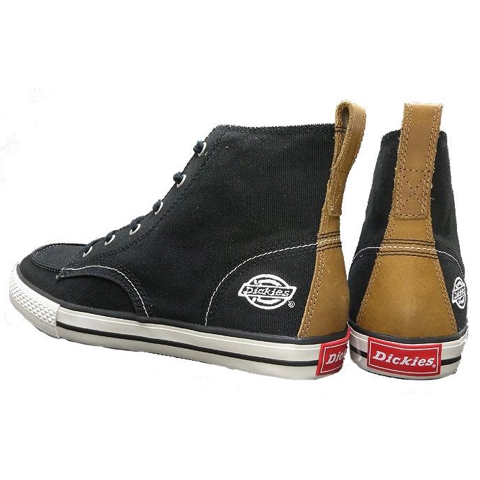 Dickies：ディッキーズ Tarrant（タラント） DI-10011 ハイカット スニーカー/シューズ/靴 レディース/メンズ  レースアップ●ブラック 26.0cm |  | 01