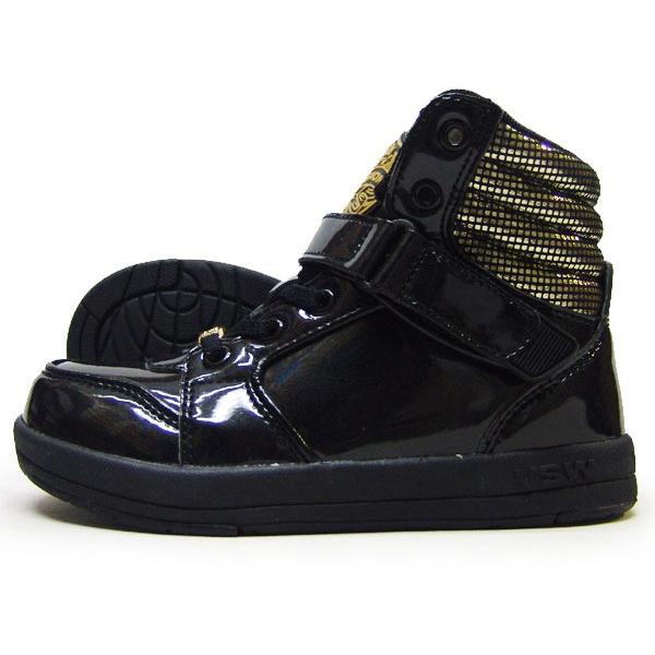 VISION：ヴィジョン 【M.L.K KID'S】 VKR-034J ●ブラック/ニューゴールド 23.5cm-25cm |  | 01