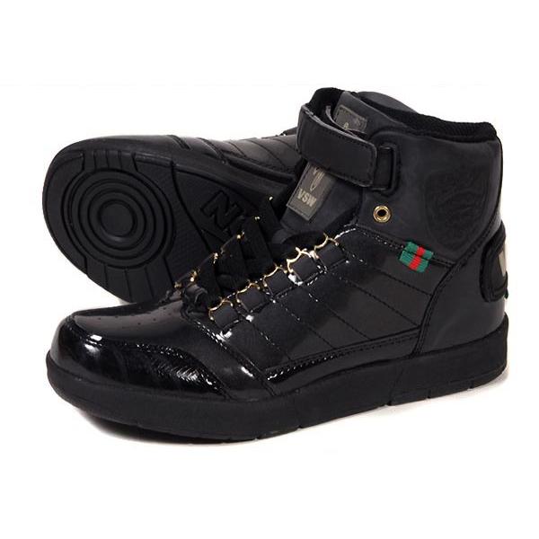 VISION：ヴィジョン【FOREST HILLS UP DATE】MCR-232UD ハイカット/シューズ/スニーカー/ストリート/ダンス メンズ/レディース●ブラック | 