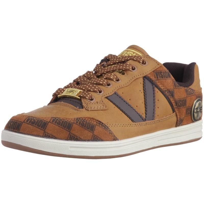 VISION：ヴィジョン【BRONX DANCE LO】MCR-254 ローカット/シューズ/スニーカー/ストリート/ダンス /メンズ/レディース●イエローヌバック/モノグラム | 