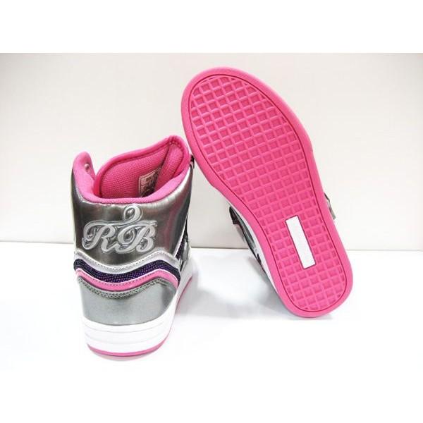 VISION：ヴィジョン【CATHY KID'S REBECCA BONBON】BK-002 ハイカット/シューズ/スニーカー/ストリート/ダンス /キッズ/レディース●ガンメタ/パープル/ピンク |  | 01