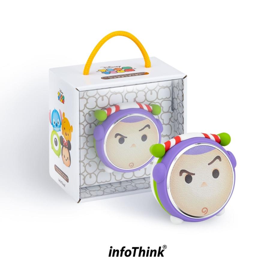 InfoThink Bluetooth スピーカー Bluetooth Speaker 光る ディズニー Disney  ツムツム トイ・ストーリー Toy Story バズ・ライトイヤー BS300-Buzz｜equalia｜05