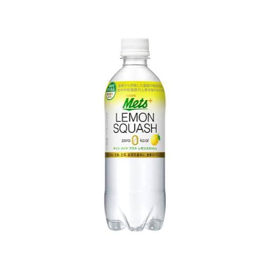 キリン メッツ プラス レモンスカッシュ 480ml ペットボトル24本（20本+4本おまけ） 特定保健用食品 箱買い まとめ買い カロリーゼロ 血中中性脂肪 炭酸 | メッツ | 01