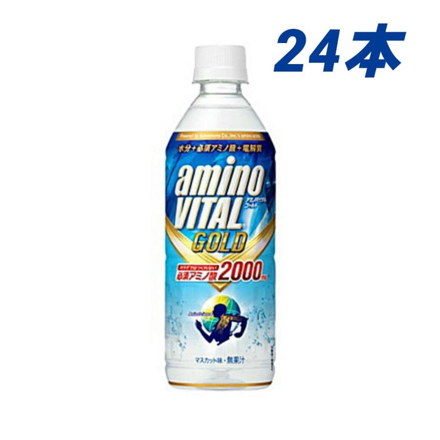 キリン アミノバイタルGOLD 2000ドリンク 555ml×24本 ペットボトル アミノ酸 スポーツドリンク マスカット味 箱買い 熱中症対策 | キリン