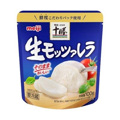 明治北海道十勝生モッツァレラ 100g×6袋 　チーズ　北海道の新鮮なミルク　カプレーゼ｜equipea