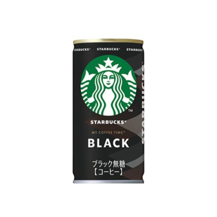 サントリー スターバックス MY COFFEE TIME ブラック 185g×60缶 箱買い まとま買い 無糖 スタバ | スターバックス | 01