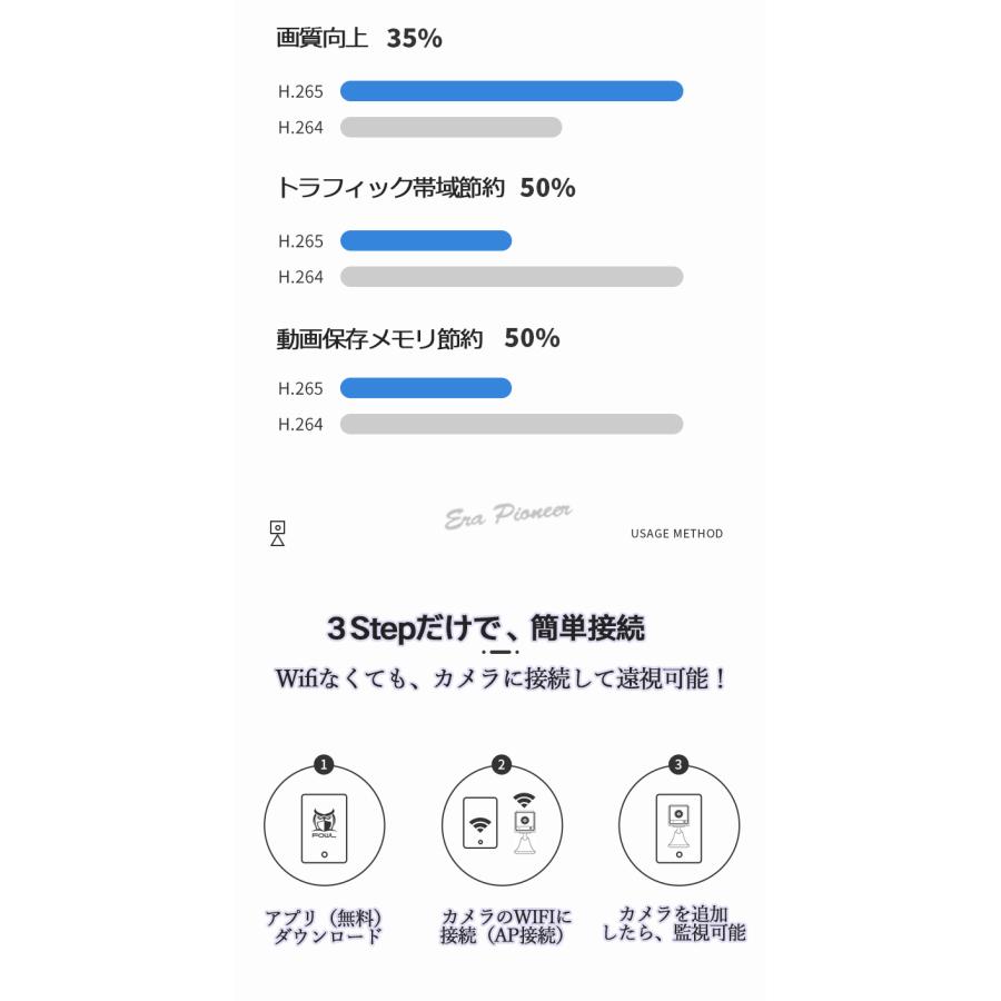 防犯カメラ 小型 長時間録画 内蔵電池 ワイヤレス 監視カメラ wifi 動体検知 SDカード録画 不可視赤外線 256GB対応 :wx16:Era-Pioneer - 通販 - Yahoo!ショッピング 防犯カメラ 小型 長時間録画 内蔵電池 ワイヤレス 監視カメラ wifi 動体検知 SDカード録画 不可視赤外線 256GB対応 :wx16:Era-Pioneer - 通販 - Yahoo!ショッピング