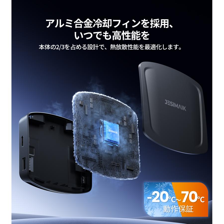 JESIMAIK 2/15最大25%還元 HDMIマルチメディア接続可 AiBox Android13