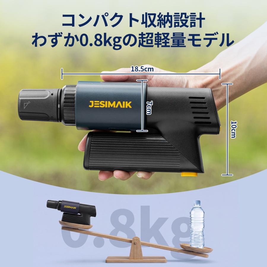 JESIMAIK 高圧洗浄機 コードレス 折りたたみ式 LCDスディスプレイ付き JESIMAIK 高圧洗浄機 コードレス LCDディスプレイ搭載 折りたたみ式 超