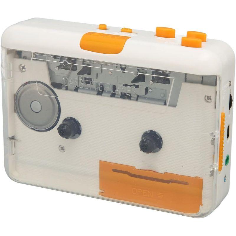 カセットコンバーター、USBカセットプレーヤーコンバーターイヤホン付きポータブルMP3ミュージックテーププレーヤー、古いミックステープとテー｜erde-shop｜07