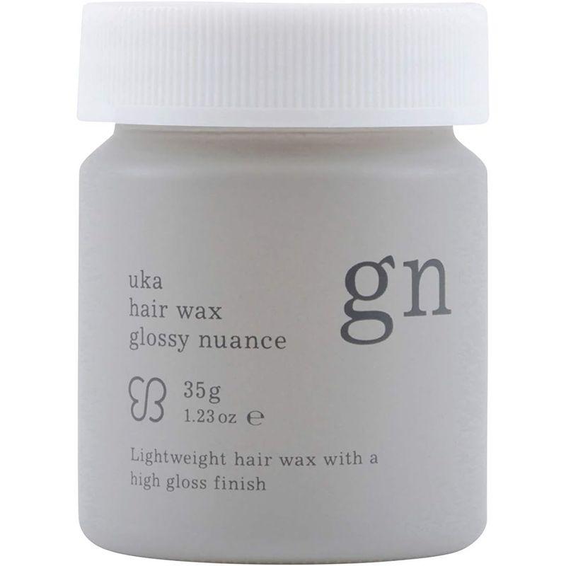 ウカ(uka) uka Hair Wax Glossy Nuance ヘアワックス 35グラム (x 35)｜erde-shop｜02