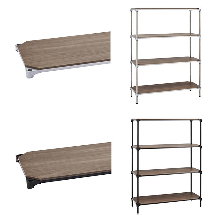 ERECTA スチールラック エレクター ベーシックエレクターウッド 