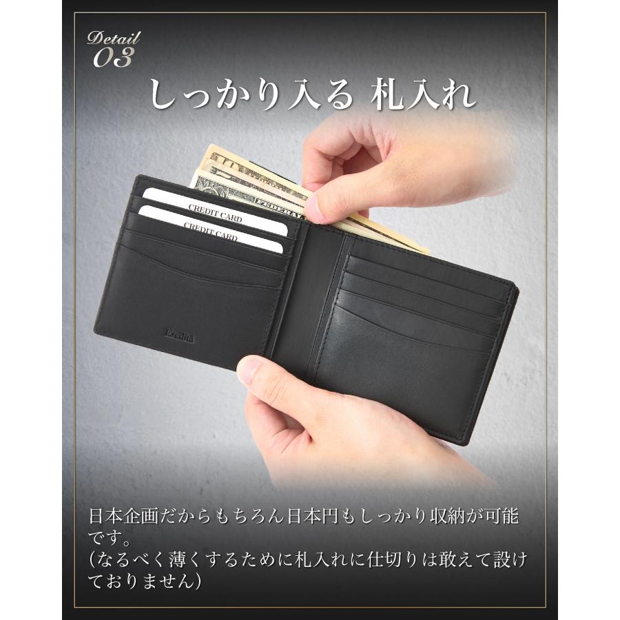 Eredita 財布 メンズ 二つ折り 本革 革 二つ折り財布 外側小銭 Eredita 財布 メンズ 二つ折り 本革 革 二つ折り財布 外側小銭