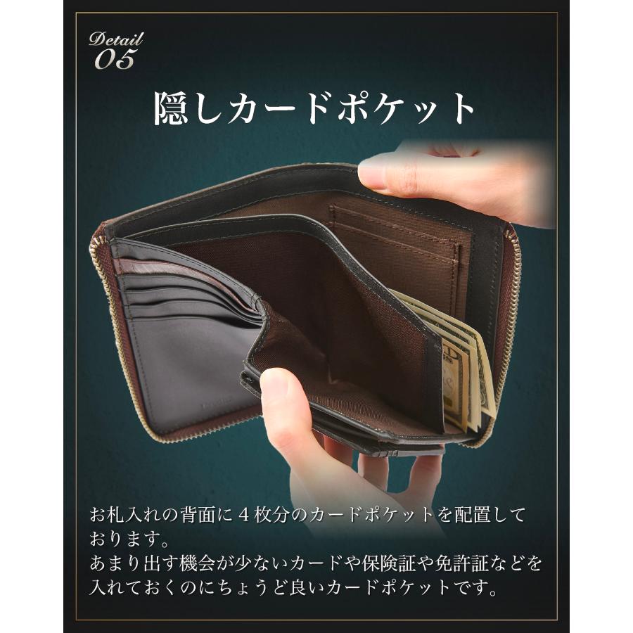 Eredita 財布 ミドルウォレット 小さい長財布 メンズ 短い 長 Eredita 財布 ミドルウォレット 小さい長財布 メンズ 短い 長