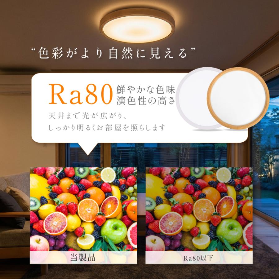 シーリングライト 6畳 8畳 特価2780円 LEDシーリングライト 調光調色 間接照明 常夜灯モード LED照明 ナイトライト リモコン 天井照明 和室 洋室 子供部屋 |  | 06