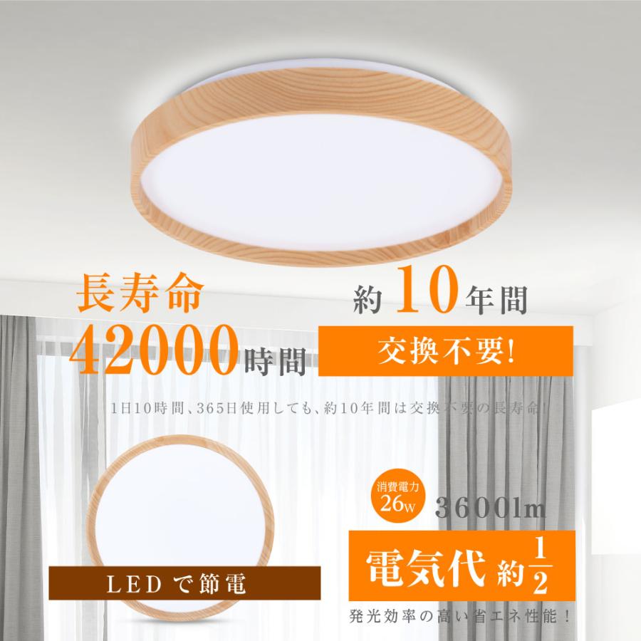 シーリングライト 6畳 26w 新生活応援 新色 LEDシーリングライト