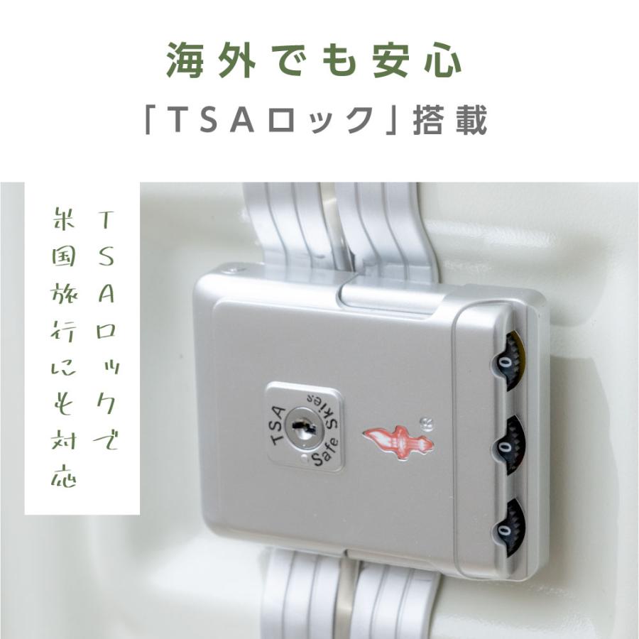 スーツケース フレームタイプ USBポート付き キャリーケース M