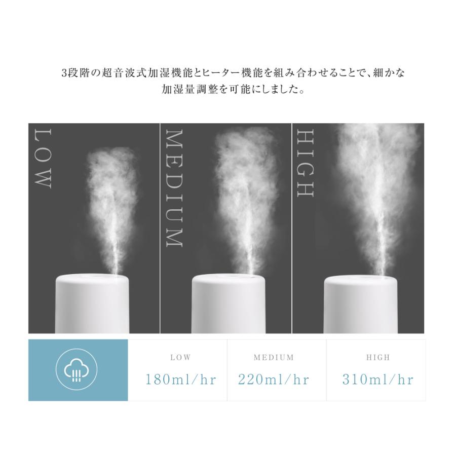 卓上 超音波加湿器 加湿器 UVライト 大容量4.5L 上部給水 ワイヤレス