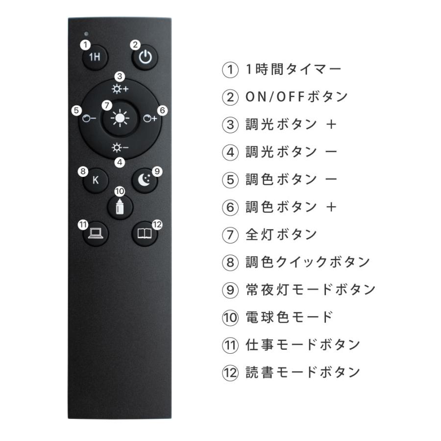 LED電球 60W相当 1個 セット リモコン付き E26 直径60 無段階調色調光