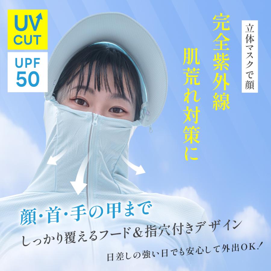 UV カットパーカー 夏 長袖 UVカット 冷房対策 UV対策 紫外線対策