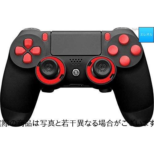 SCUF(スカフ) Infinity 4PS PRO プロ用 コントローラー ブラックレッド 2021年 最新パーツ フル仕様 (EMR