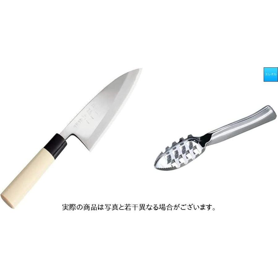国内正規代理店 貝印 Kai 出刃包丁 関孫六 銀寿 本鋼 150mm 日本製 Ak52 Kai うろこ取り Select100 Dh3016 セット買い ショッピング卸売り Superavila Com