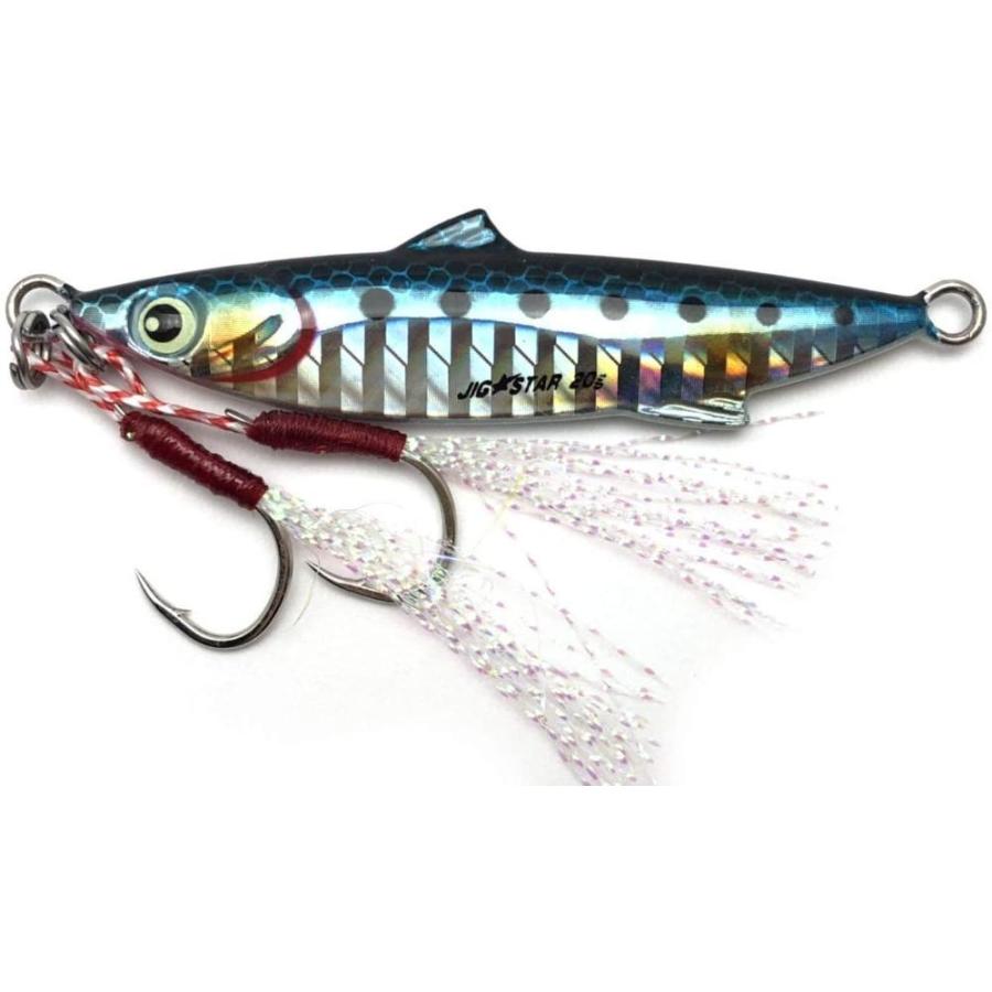 日本最大のブランド Acrux アクルクス ジグスター メタルジグ g 30g 40g 50g 6色セット アシストフック付 ショアジギング 夜光 堤 メタルジグ Www We Job Com