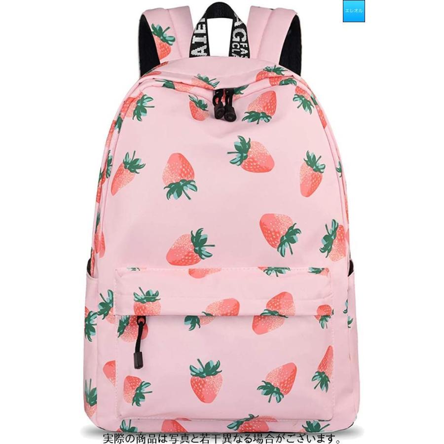 Yanaierリュックサック人気 高校生 リュック 花柄 かわいい おしゃれ 大容量 軽量 通学 旅行 女子 防水 レディーズイチゴ Gys エレオルyahoo 店 通販 Yahoo ショッピング