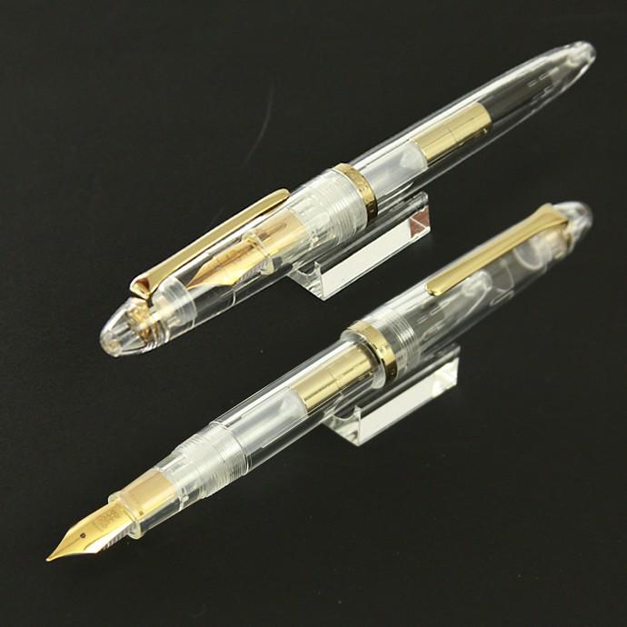 NAGASAWAオリジナル 透明万年筆GT コンバーター付き プロフィット