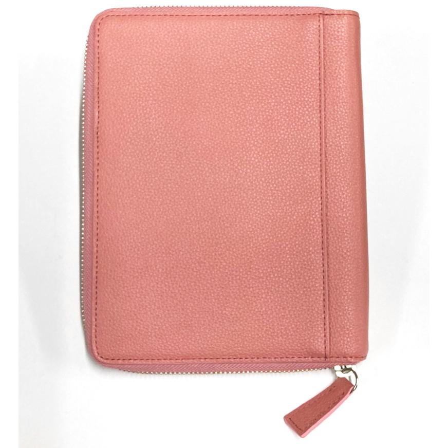 ASHFORD 本革 ダイアリーカバー/ノートカバー ラウンドジップ B6サイズ