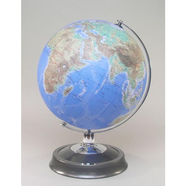 昭和カートン 日本製 地球儀 地勢図タイプ 26cm球 26-TAP-K｜erfolg
