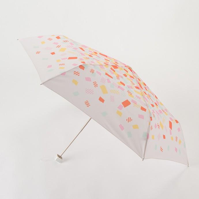 estaa/エスタ × mt 雨傘 折りたたみ傘 (UV) マスキングテープ柄